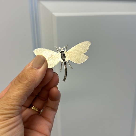 VJS Dragonfly - Solid Brass, OXIDIZED SILVER, 10pc set - Made In USA. 🩶 - Picture 4 of 6